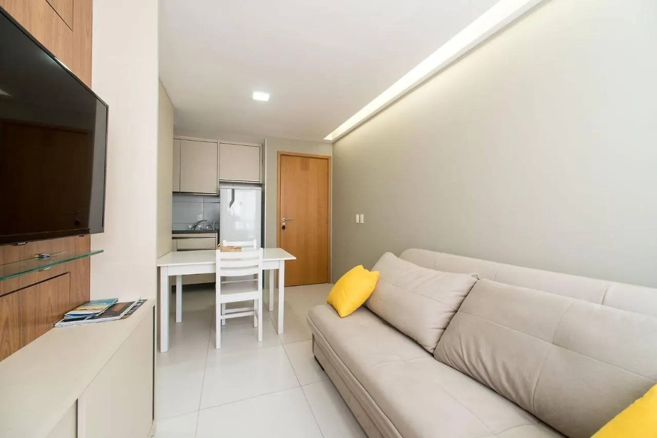 Excelente Flat Em Setubal Boa Viagem Ate 3 Pessoas Cercado Por Restaurantes E Supermercados Pm805 Ρεσίφε
